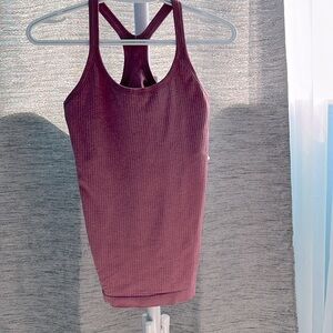 Lululemon Size 6 Colour Dust Pink Athletic Tank Top